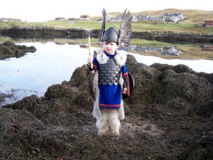 One of our little vikings