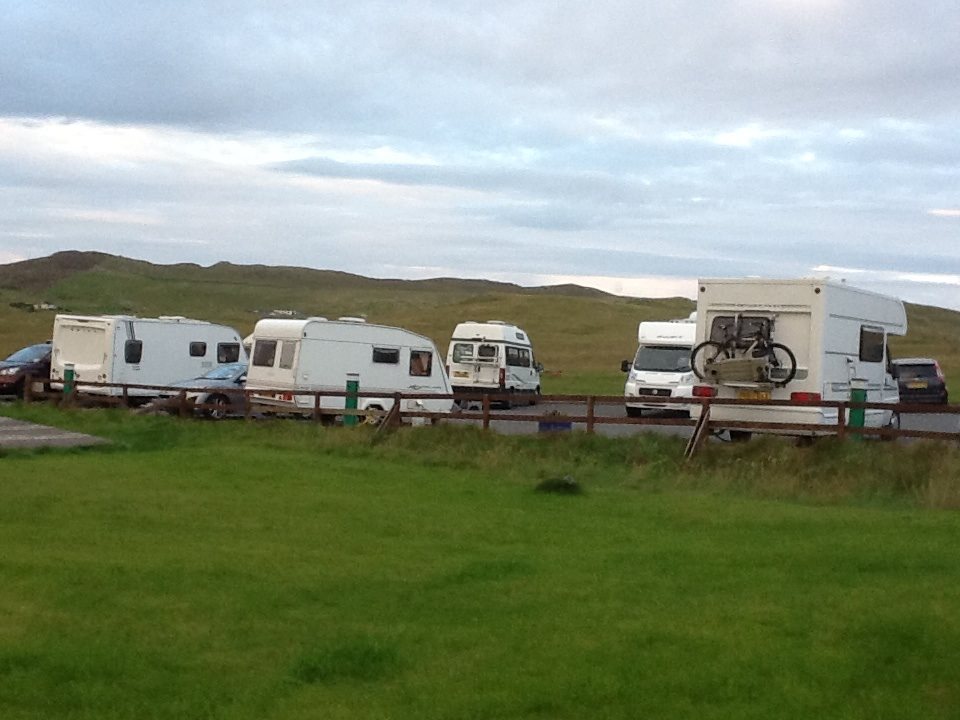 Soem of the caravans that visited us last year.