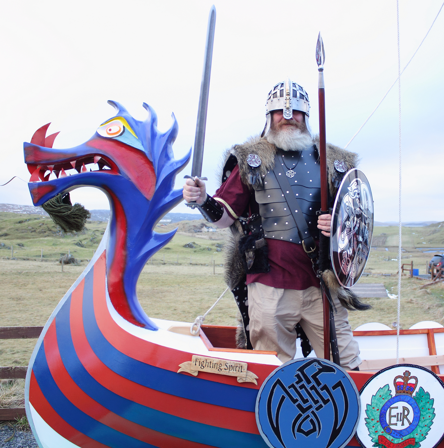 Wir 2015 Guizer  Jarl and his Galley